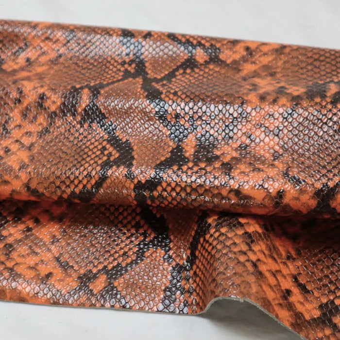 Deluxe 3 oz Copperhead Snake Leather 20-24 sq. ft.