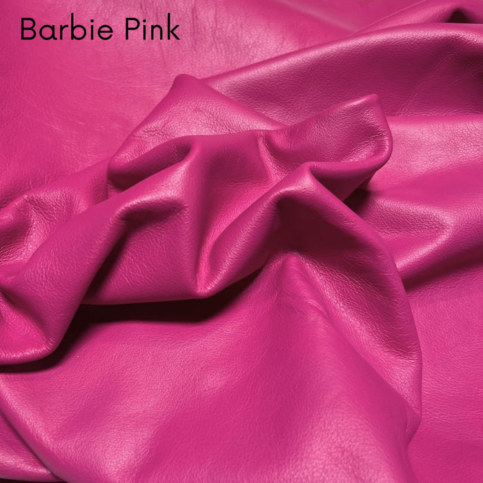 Premium Soft Colorful Handbag Leather Hides - 22-26 Square Feet - 3 oz Cowhide