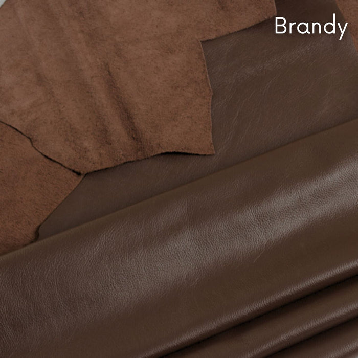 Premium Soft Colorful Handbag Leather Hides - 22-26 Square Feet - 3 oz Cowhide