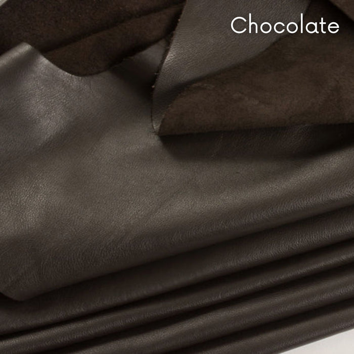 Premium Soft Colorful Handbag Leather Hides - 22-26 Square Feet - 3 oz Cowhide