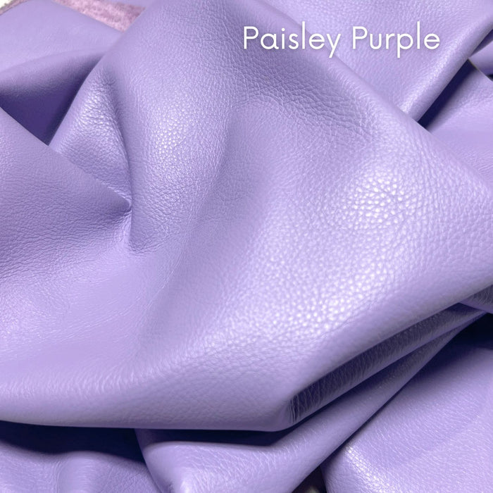 Premium Soft Colorful Handbag Leather Hides - 22-26 Square Feet - 3 oz Cowhide