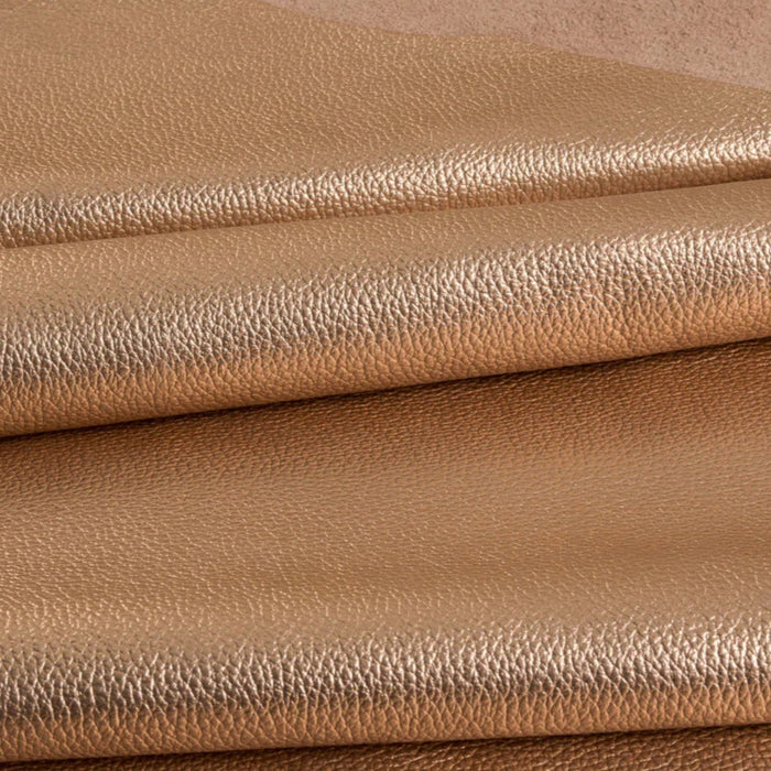 Premium Soft Metallic Handbag Leather Hides - 20-25 Square Feet - 3 oz Cowhide