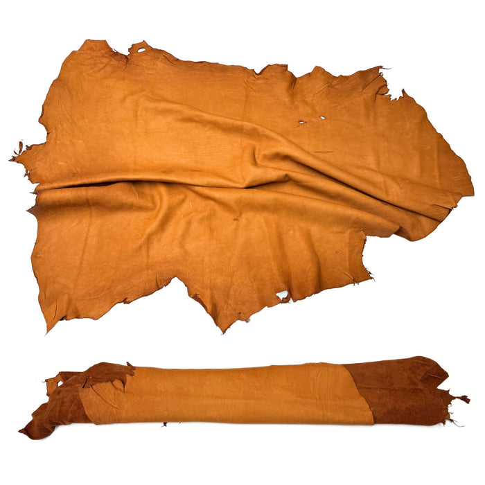 A Grade Deerskin Large Leather Hides - 2-3 oz