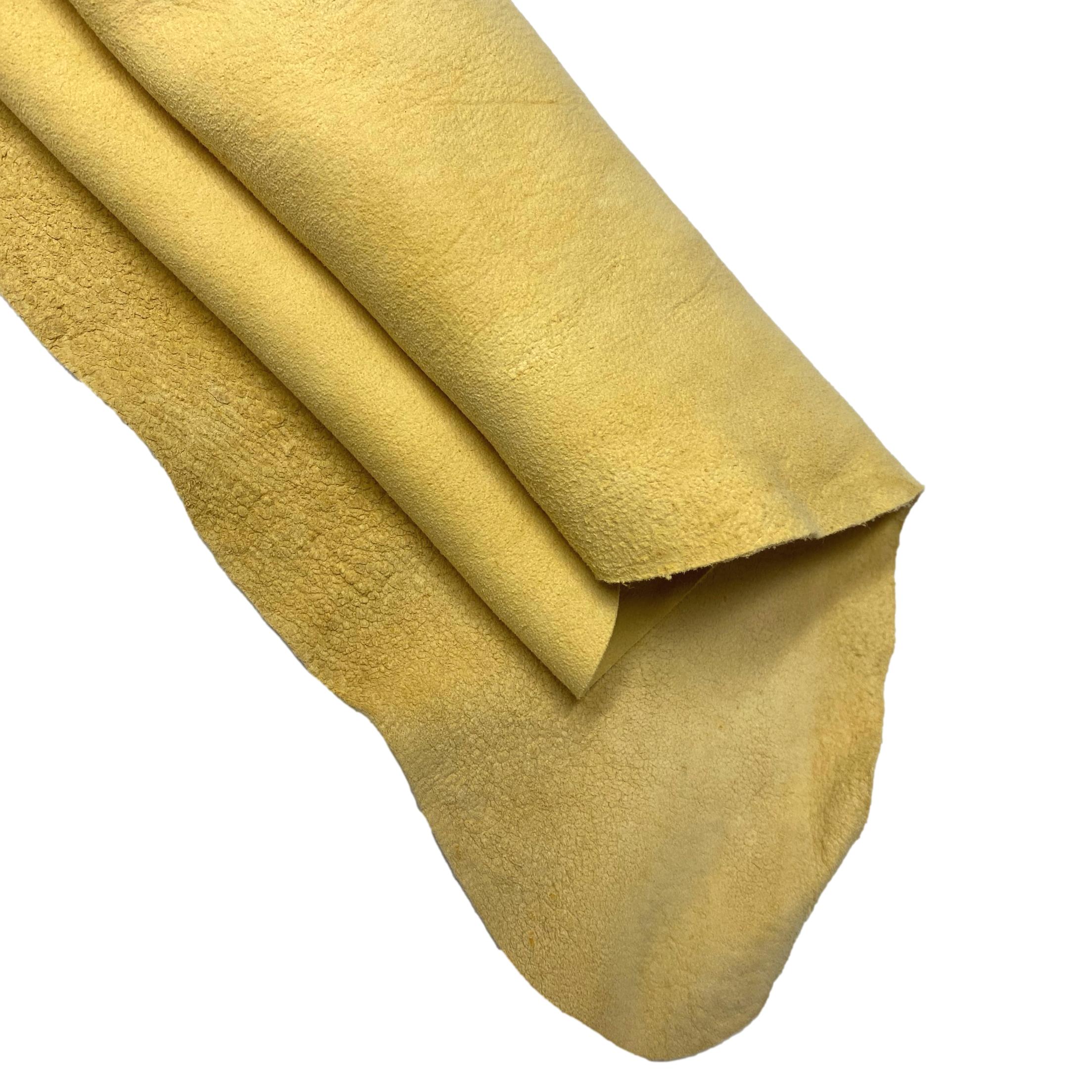 ★chamis_leather Chamois Leather Hide - 10 Square Feet - 2 oz — Leather Unlimited
