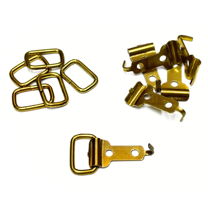 Brass Plated Buckle Findings