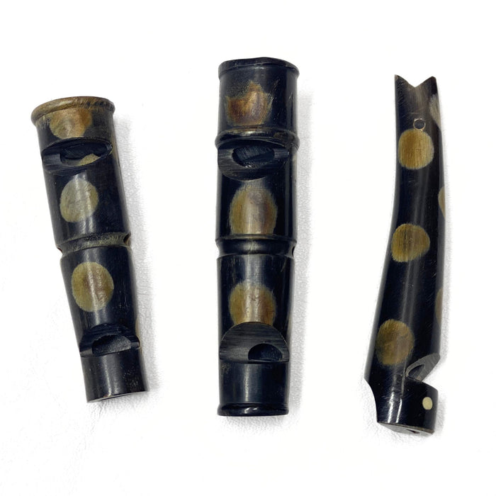 Camp Horn Whistles - Set of 3 Rustic Whistles