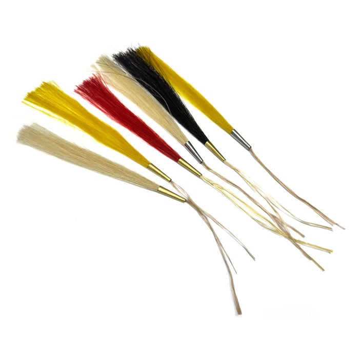Scalp Locks - Trimmed Horsehair Accents - Native Craft Accessories