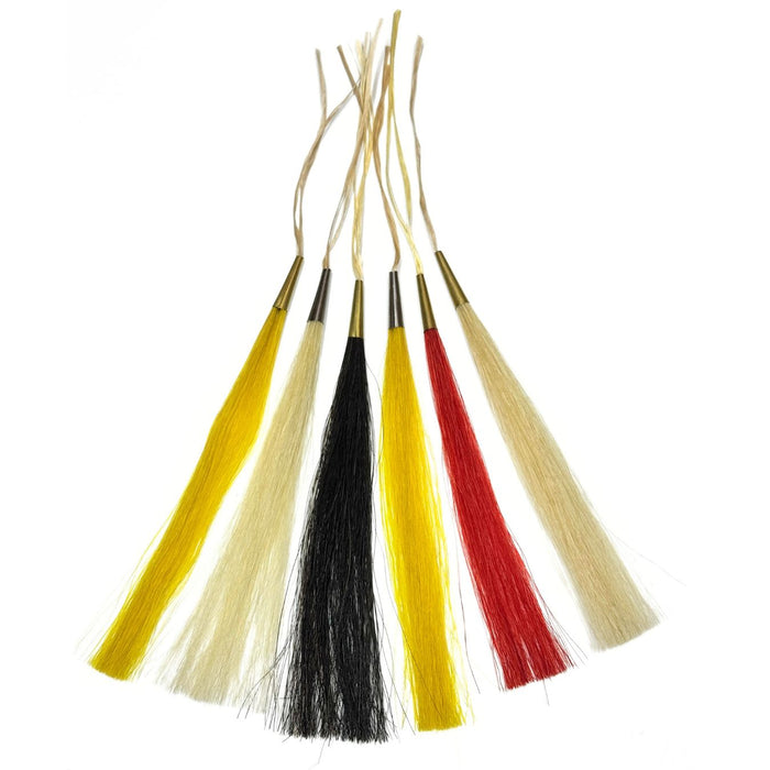 Scalp Locks - Trimmed Horsehair Accents - Native Craft Accessories