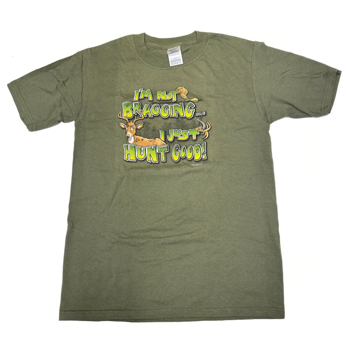 "I'm Not Bragging, I Just Hunt Good" Little Hunter T-shirt - Youth L