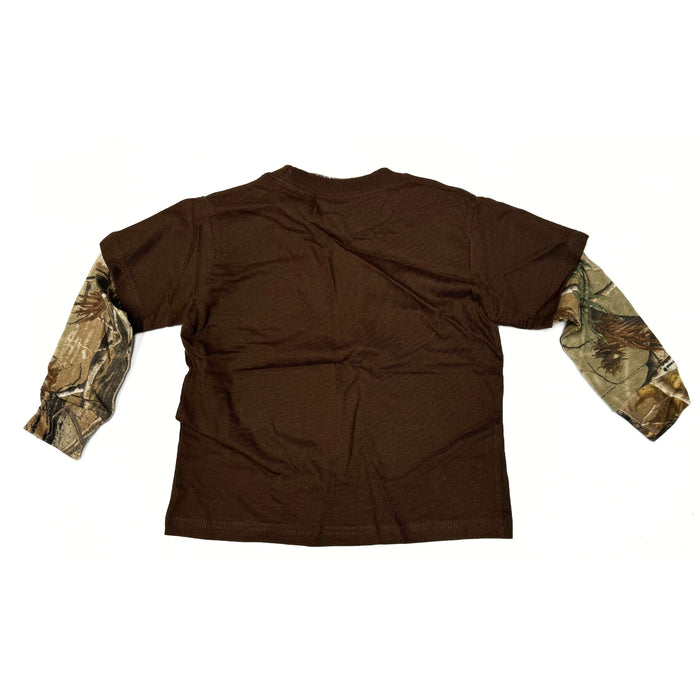 "One Day I'll Have My Own Hunting Show" Little Hunter Camo Long Sleeve T-shirt - Youth XS - Youth S - Youth M