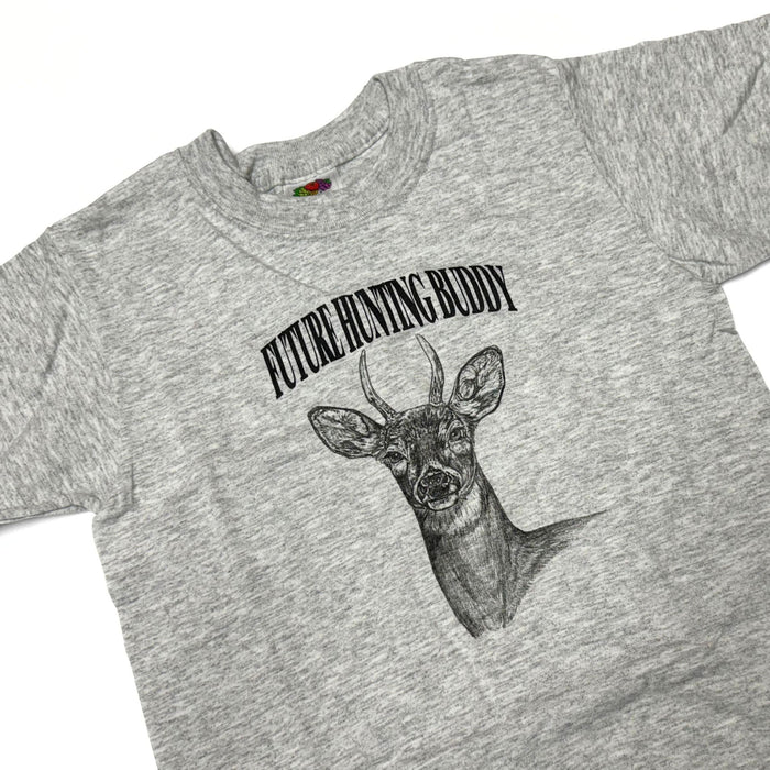 "Future Hunting Buddy" Little Deer Hunter T-shirt - Youth XL - Youth L - Youth M