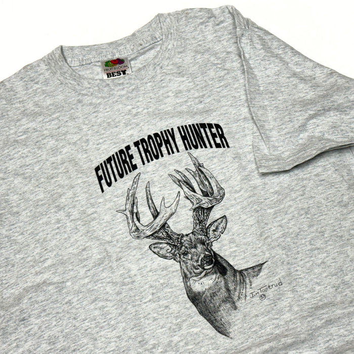 "Future Trophy Hunter" Little Deer Hunter T-shirt - Youth L - Youth M