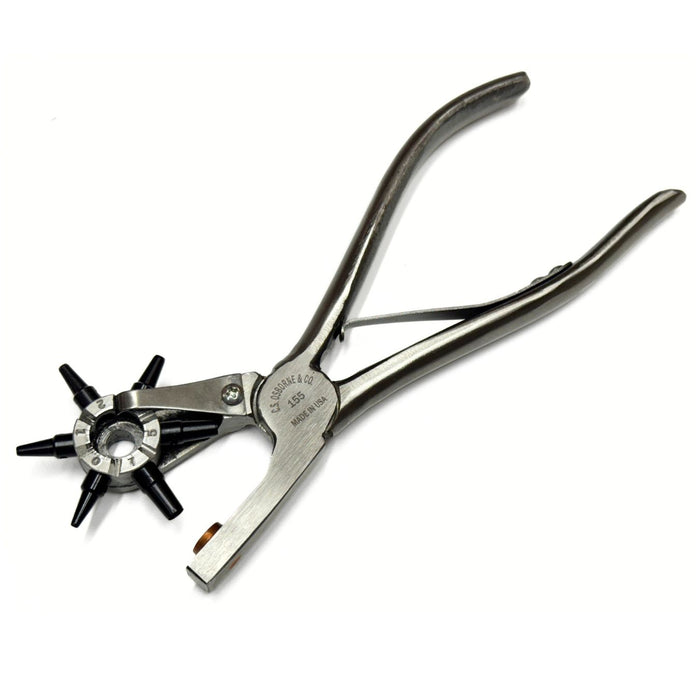 Osborne Forged Steel Rotary Punch Leather Craft Tool