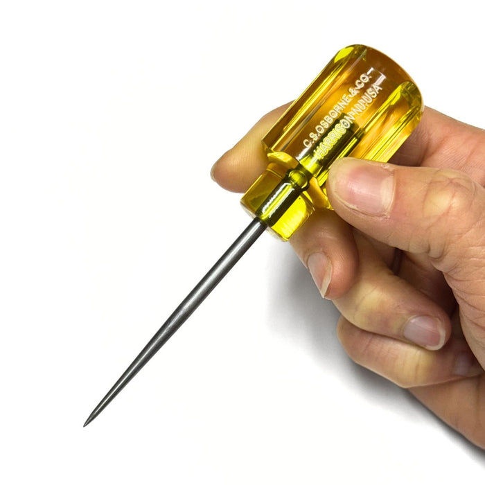 Osborne Scratch Awl Leather Craft Tools - 4 1/2" - 3 1/2" - 2 1/2"