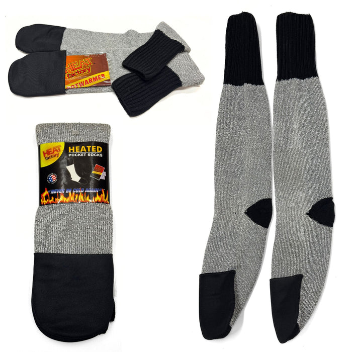 Pocket Socks - Warm Socks for Winter, Hunting, Cold Weather