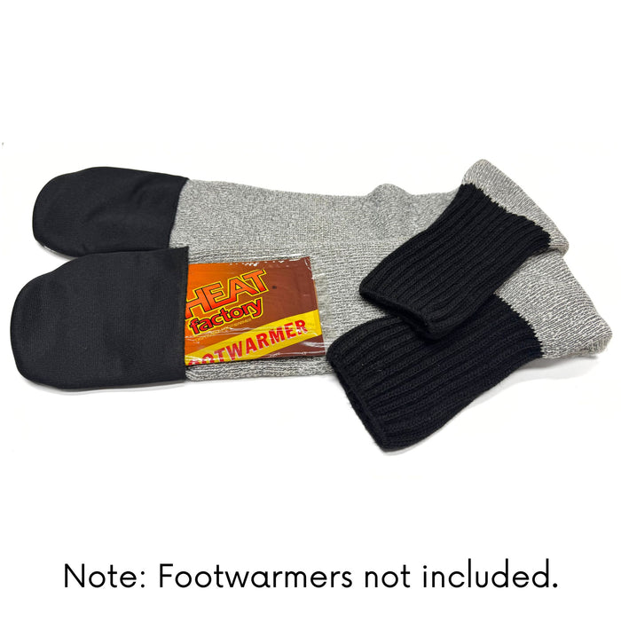 Pocket Socks - Warm Socks for Winter, Hunting, Cold Weather