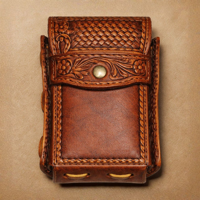 Make Your Own Leather Case - DIY Storage Holder Craft Kit
