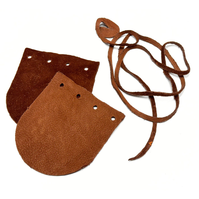 Make Your Own Drawstring Leather Pouch - DIY Drawstring Leather Bag Kit