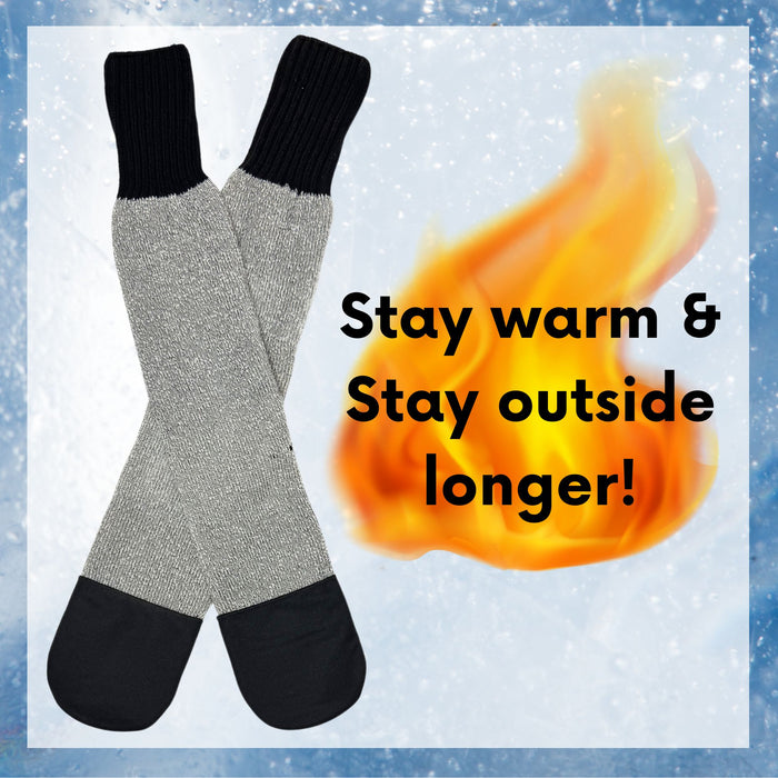 Pocket Socks - Warm Socks for Winter, Hunting, Cold Weather