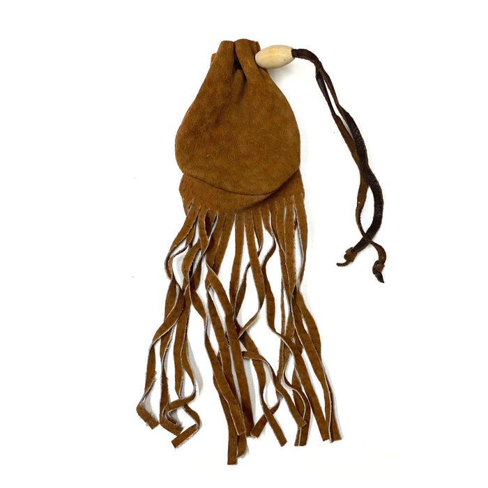 Make Your Own Drawstring Leather Pouch - DIY Drawstring Leather Bag Kit