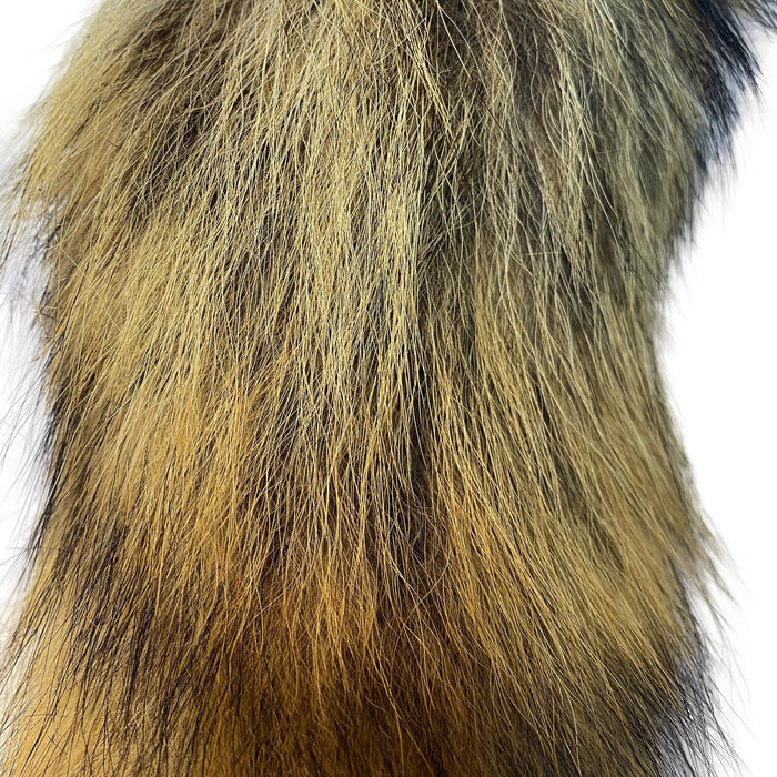Authentic Red Fox Tail - Genuine Fur Tail for Crafts and Costumes