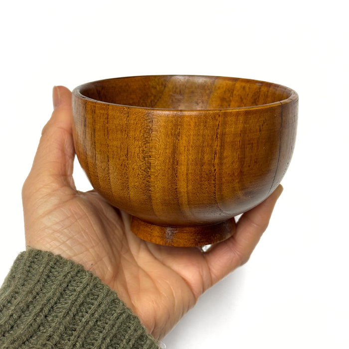 Small Wooden Bowl - Natural Wood Dish - Keepsake, Jewelry, or Trinket Holder