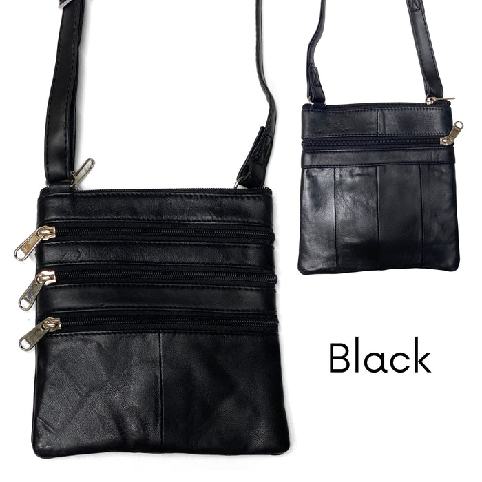 Black Leather Purse Leather Crossbody Purse-fringe Bag-western -  UK