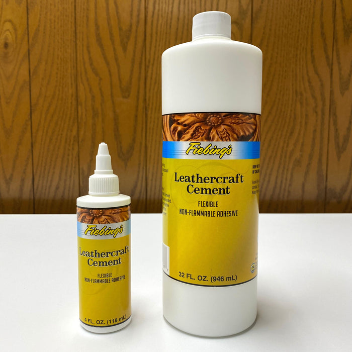 Fiebing's Leathercraft Cement Flexible Adhesive for Leather and Crafts - Leather