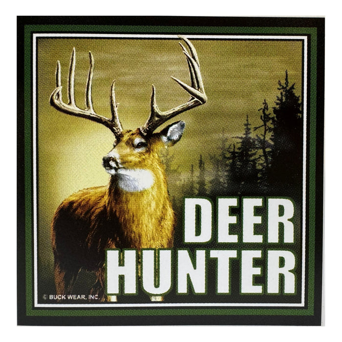 Hunting Themed Decals - 4" x 4" Hunter Sportsman Decals