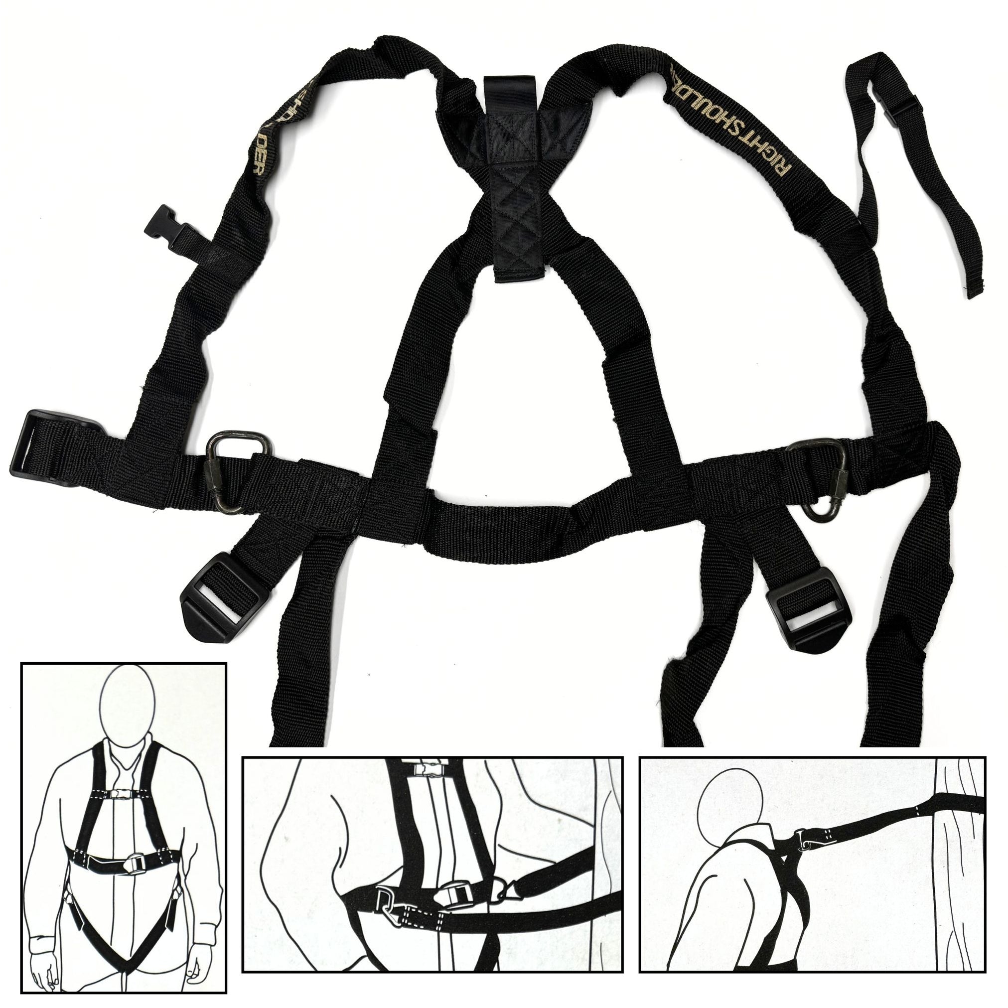 4Point Full Body Safety Harness Hunting Tree Stand Accessory — Leather Unlimited