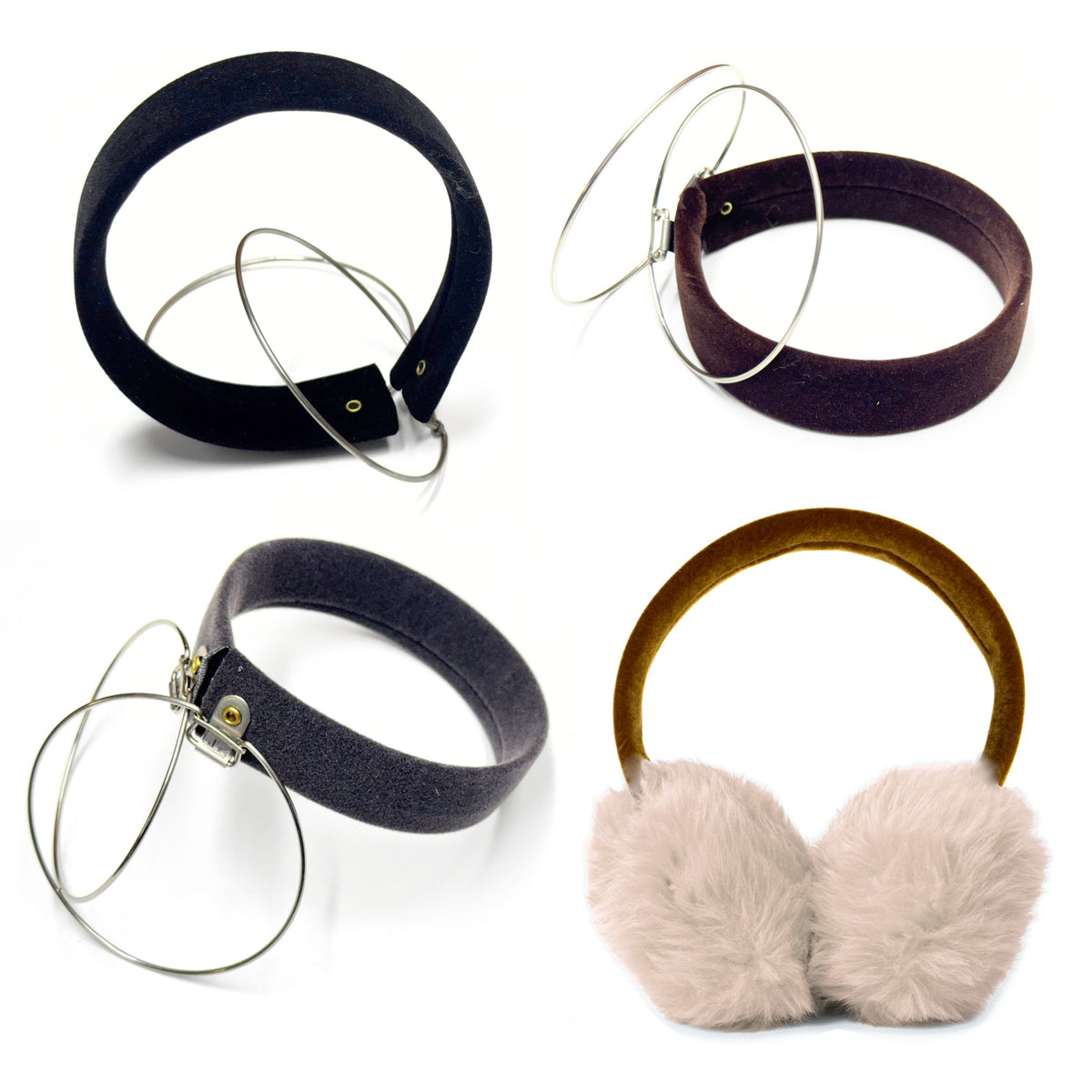 EMIS LOGO JACQUARD EAR MUFE ブラック 韓国EMIS エミス】LOGO JACQUARD EAR MUFF LOGO JACQUARD EAR
