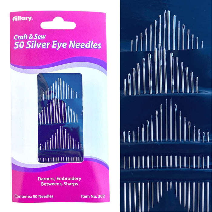 50 Piece Craft and Sewing Needles