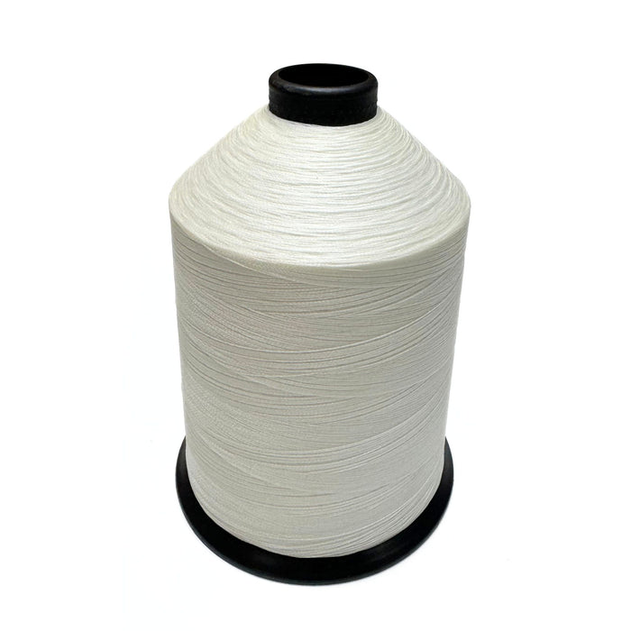Nylon Thread for Sewing, Beading, Jewelry Making, Leather Crafts - White - Black - Brown - Gray - Light or Heavy Duty