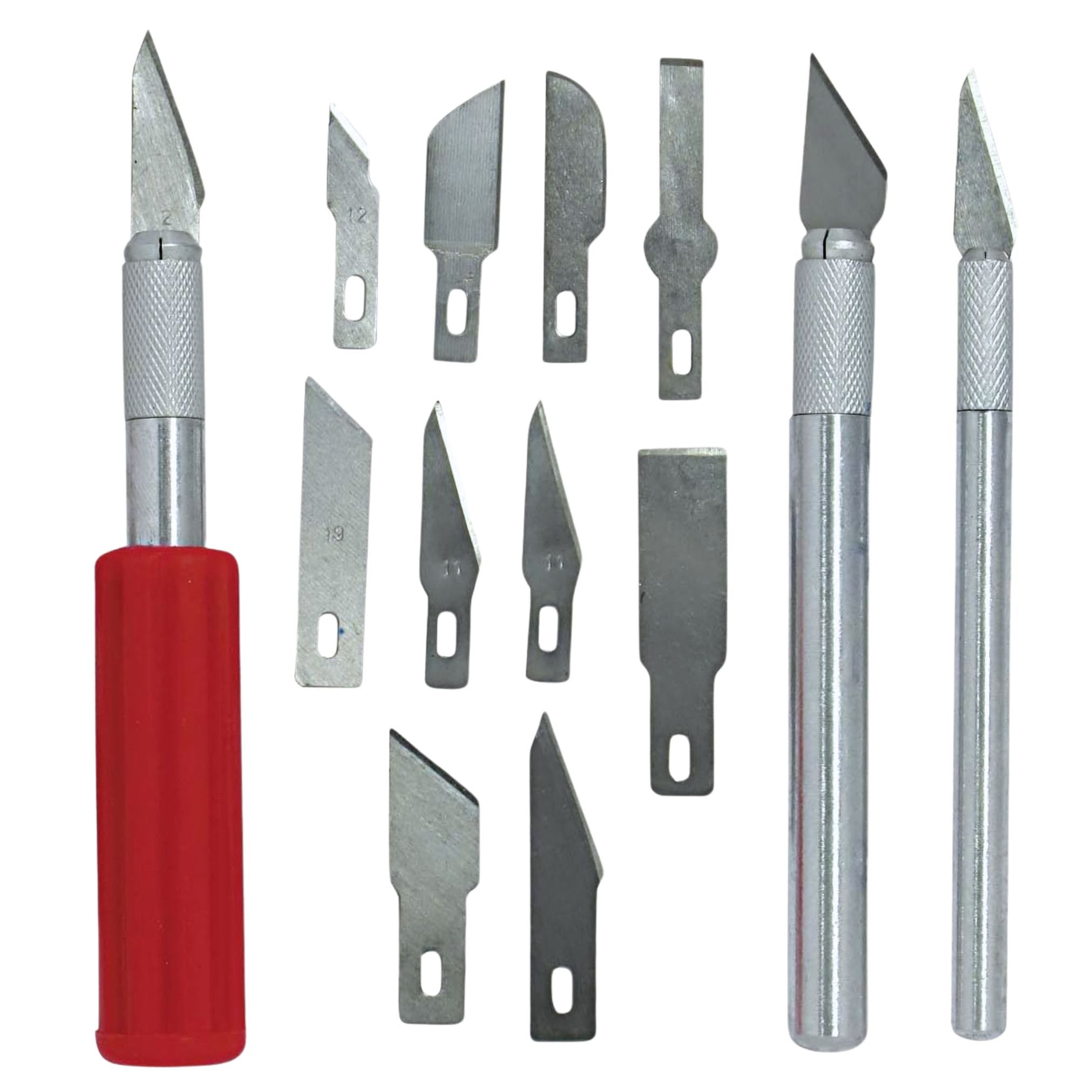 16 Piece Hobby Craft Utility Xacto Knife Set with Storage Case