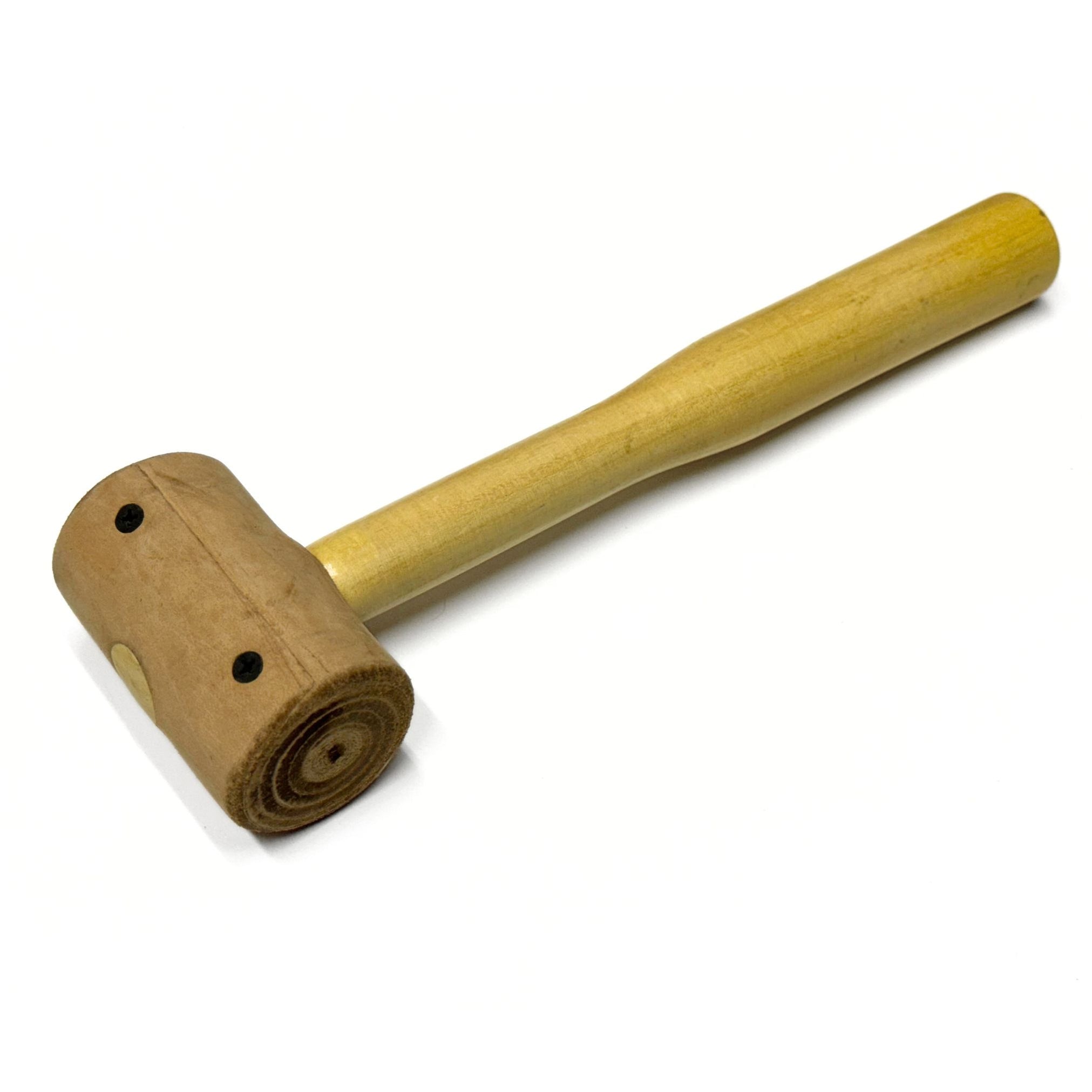 11 Oz Rawhide Mallet Hammer for Leathercraft, Jewelry Making, Stampi