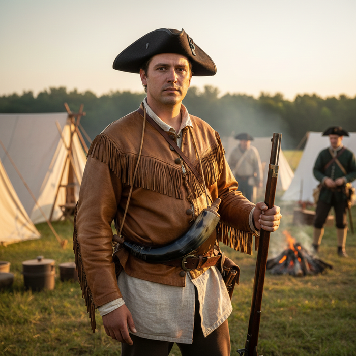 Genuine Water Buffalo Powder Horn