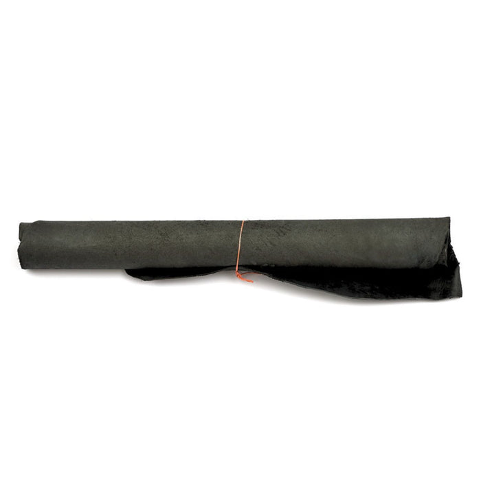 Black Double Shoulder Vegetable Leather Hide - A Grade - 8-9 oz - Medium, Large, Extra Large