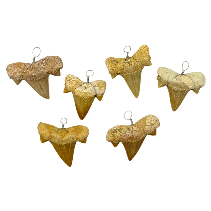 4 Pack of Authentic Hand Carved Bone & Horn Necklace Pendants with