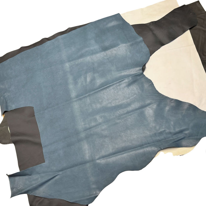 40 ft² Bundle Value Priced 2-4 oz Upholstery Leather - Quarter Hides Bundle