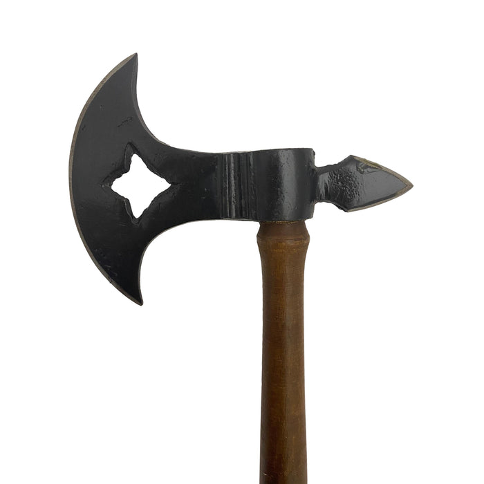 13" Medieval Axe with Wooden Handle