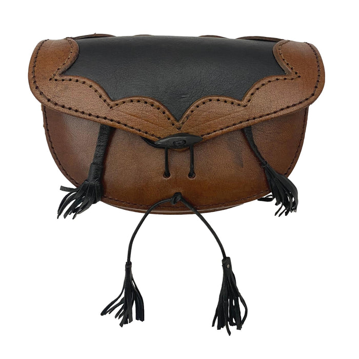 Leather Fanny Pack Belt Waist Pouch Hip Travel Purse Large Mens Womens  Black | eBay