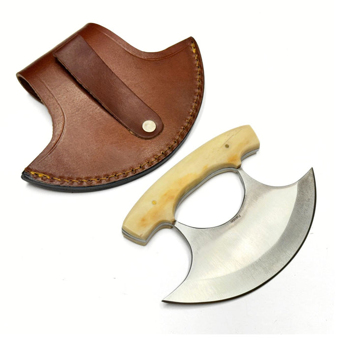 Alaskan Ulu Knife with Bone Handle