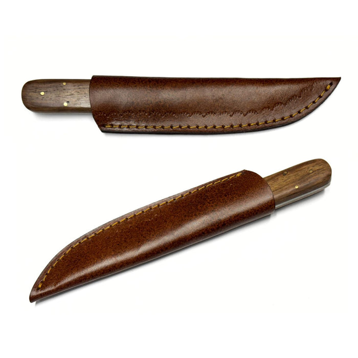 Classic Patch Knife with Burlwood Handle