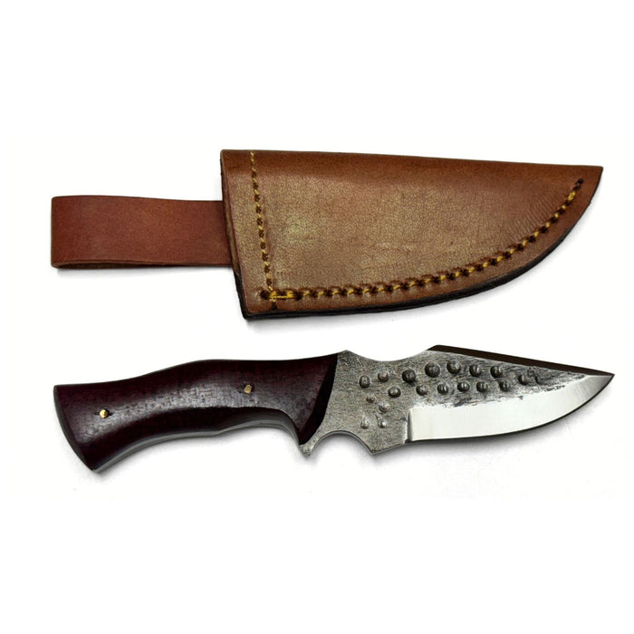 Blacksmith Hunter Knife with Micarta Handle and Carbon Steel Blade