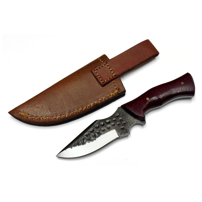 Blacksmith Hunter Knife with Micarta Handle and Carbon Steel Blade