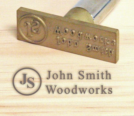 Electric Branding Iron - Custom Leather, Wood, Canvas Heat Stamp Embossing Tool