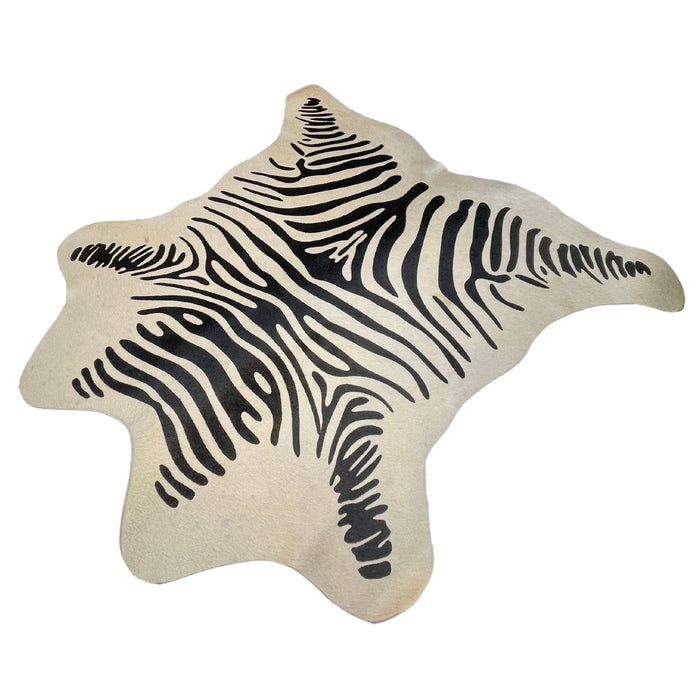 Mini Cowhides - Baby Zoo Rugs - Zebra, Snow Tiger, or Axis Deer - Printed Cowhide Cutout