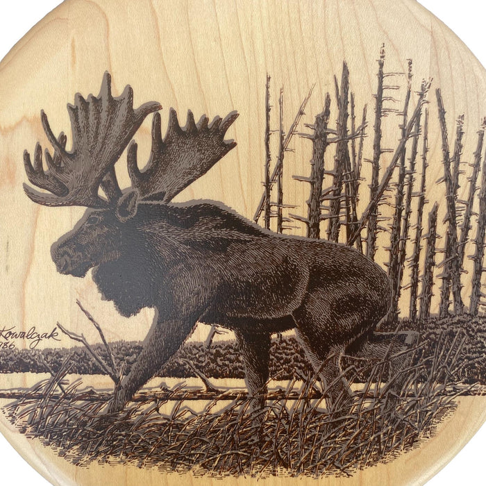 High Country Moose Cutting Board