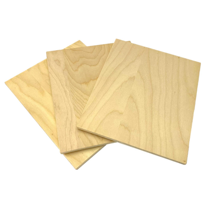 DIY Project Craft Boards - Wooden Panel Pack - Set of 3 Blank Pieces