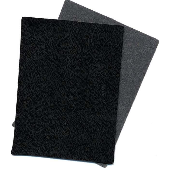 Black Supported 2-3 oz Vinyl - Lining Alternative for Crafts - Various sizes